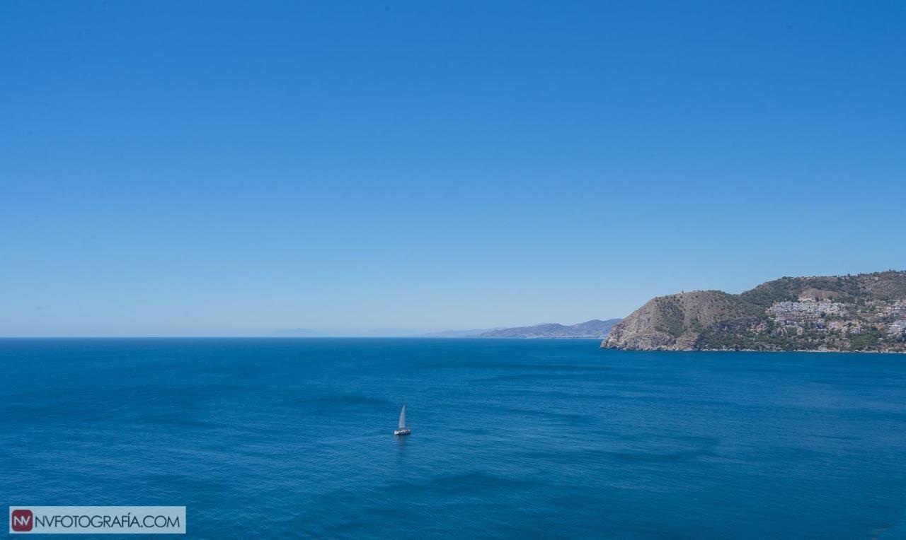 Villa Sobre El Mar Alboran La Herradura  Bagian luar foto
