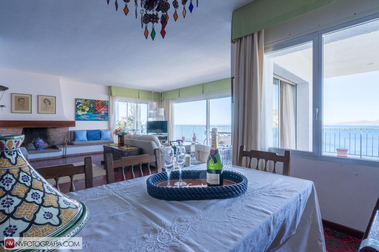Villa Sobre El Mar Alboran La Herradura  Bagian luar foto