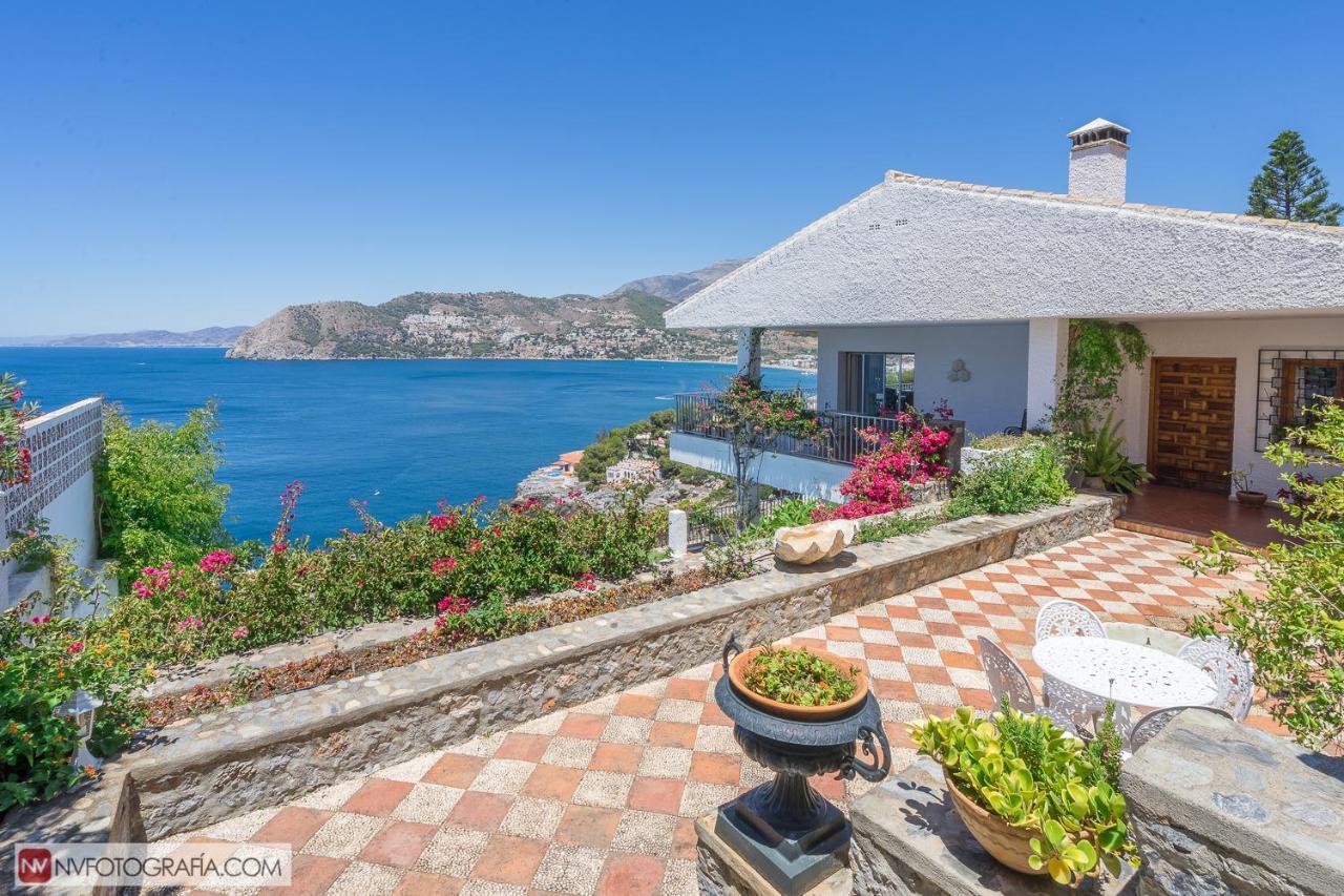 Villa Sobre El Mar Alboran La Herradura  Bagian luar foto