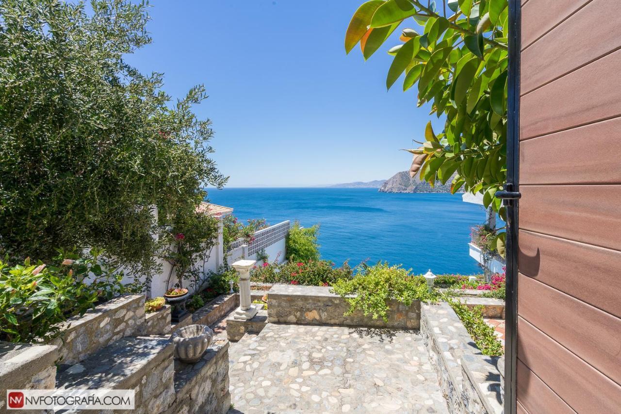 Villa Sobre El Mar Alboran La Herradura  Bagian luar foto