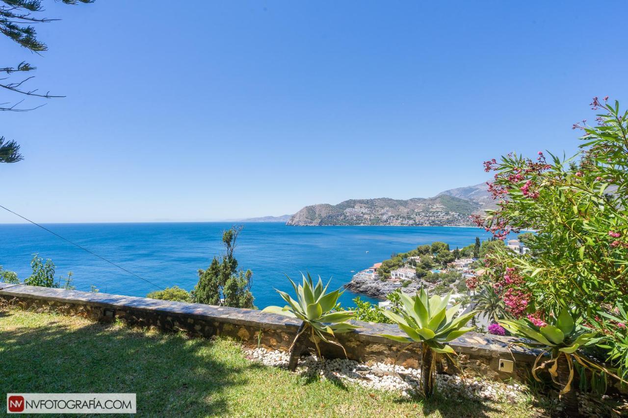 Villa Sobre El Mar Alboran La Herradura  Bagian luar foto