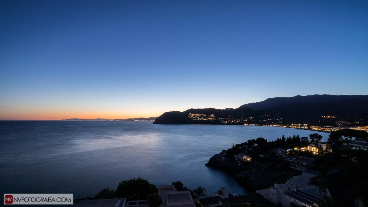 Villa Sobre El Mar Alboran La Herradura  Bagian luar foto