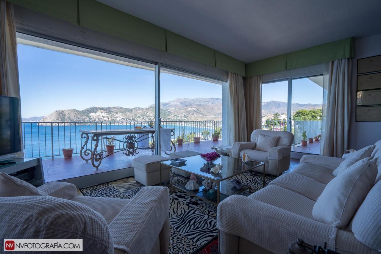 Villa Sobre El Mar Alboran La Herradura  Bagian luar foto